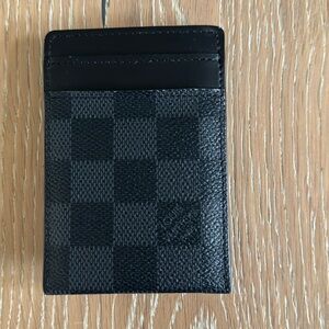 Louis Vuitton Money Clip, black